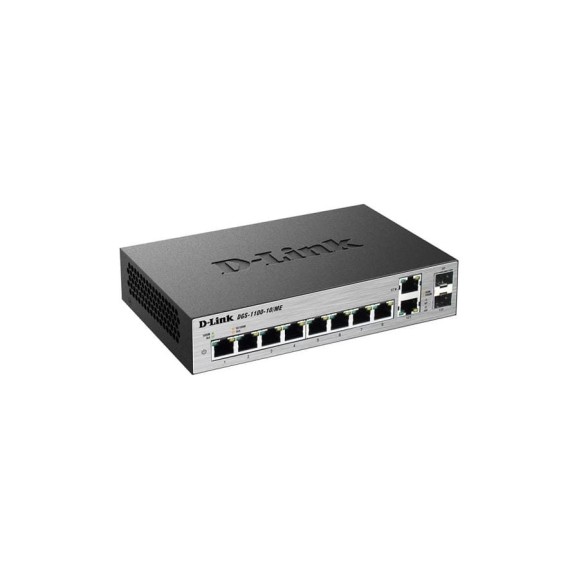 Управляемый l2 коммутатор d-link с 8 портами 10/100/1000base-t и 2 комбо-портами 100/1000base-t/sfp DGS-1100-10/ME/A2A Управляемый l2 коммутатор d-link с 8 портами 10/100/1000base-t и 2 комбо-портами 100/1000base-t/sfp DGS-1100-10/ME/A2A