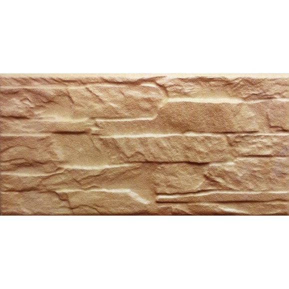 Фасадная клинкерная плитка Beryoza Ceramica Арагон бежевый, 246x120x9 мм, 18 шт. ТГ-00005305