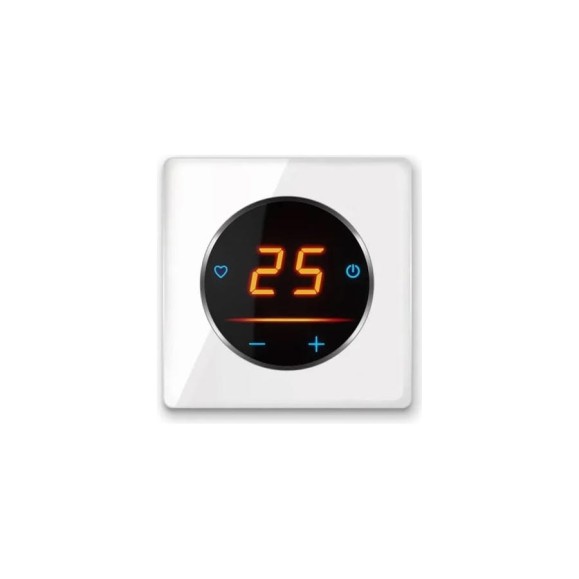 Терморегулятор OneKeyElectro c WiFi ОКЕ-25+рамка стеклянная, белый 2288999 Терморегулятор OneKeyElectro c WiFi ОКЕ-25+рамка стеклянная, белый 2288999