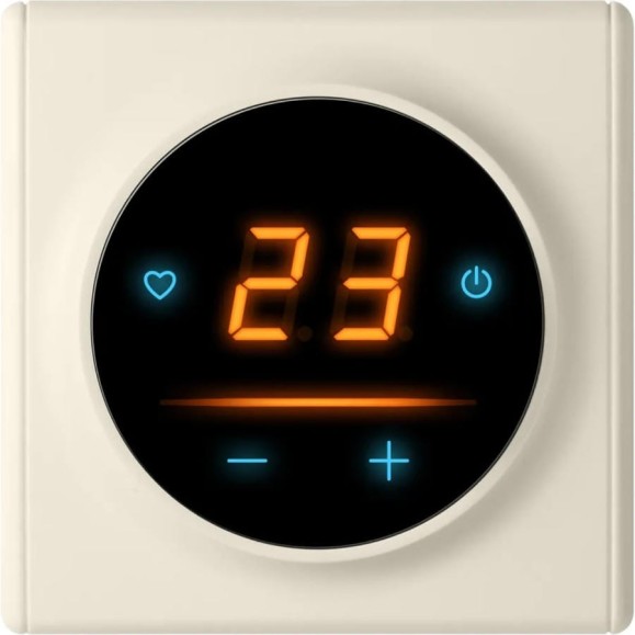Терморегулятор OneKeyElectro c WiFi ОКЕ-25+рамка, бежевый 2289001 Терморегулятор OneKeyElectro c WiFi ОКЕ-25+рамка, бежевый 2289001