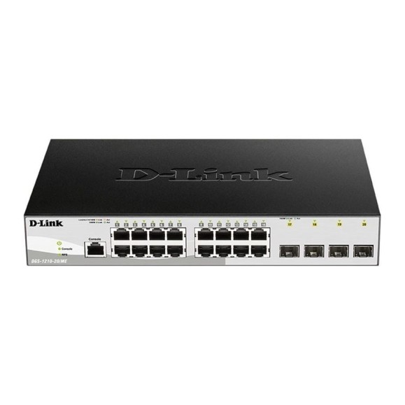 Управляемый коммутатор 2 уровня с 16 портами и 4 портами d-link DGS-1210-20/ME/B1A Управляемый коммутатор 2 уровня с 16 портами и 4 портами d-link DGS-1210-20/ME/B1A