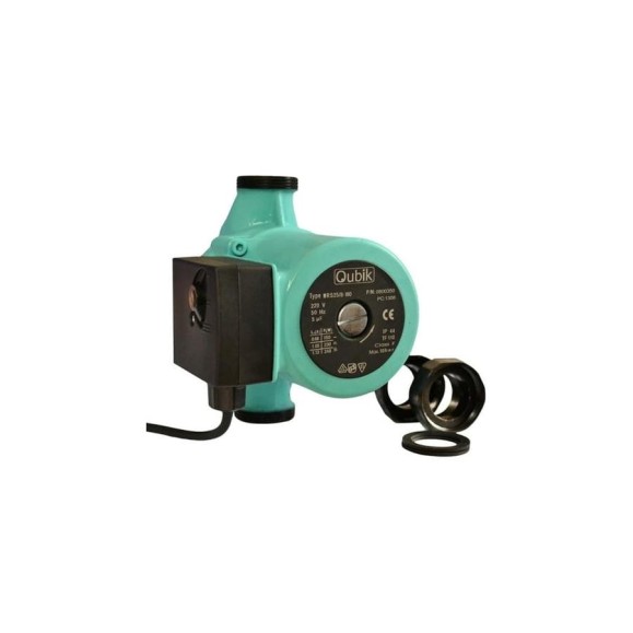 Циркуляционный насос Qubik WRS 32/8 -180мм + гайки 04377 Циркуляционный насос Qubik WRS 32/8 -180мм + гайки 04377