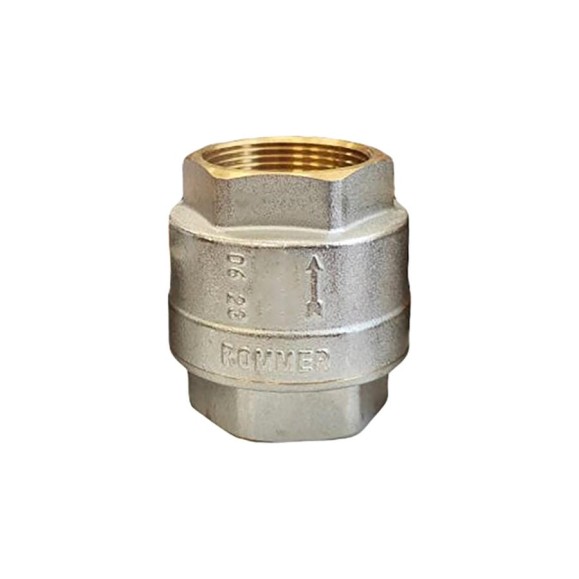 Клапан обратный ROMMER пружинный муфтовый 1/2 RVC-0001-000015 RG0091NNGUCNJ2 Клапан обратный ROMMER пружинный муфтовый 1/2 RVC-0001-000015 RG0091NNGUCNJ2