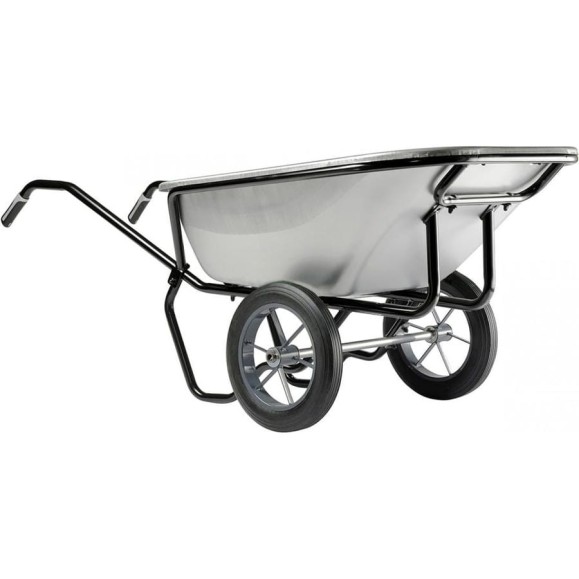 Двухколесная тачка Haemmerlin cargo twin 230 mg pr оцинкованный кузов, литые колеса-подшипник (4095 mgpr) 306255701 Двухколесная тачка Haemmerlin cargo twin 230 mg pr оцинкованный кузов, литые колеса-подшипник (4095 mgpr) 306255701