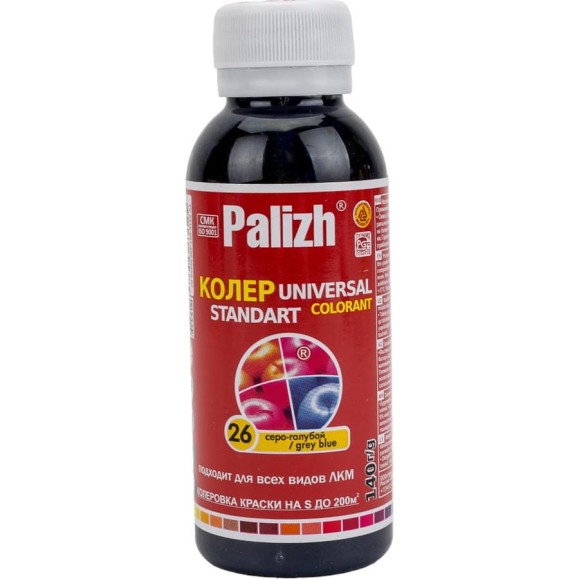 Универсальный колер Palizh N 26 0.140л серо-голубой 9999908158 11598579