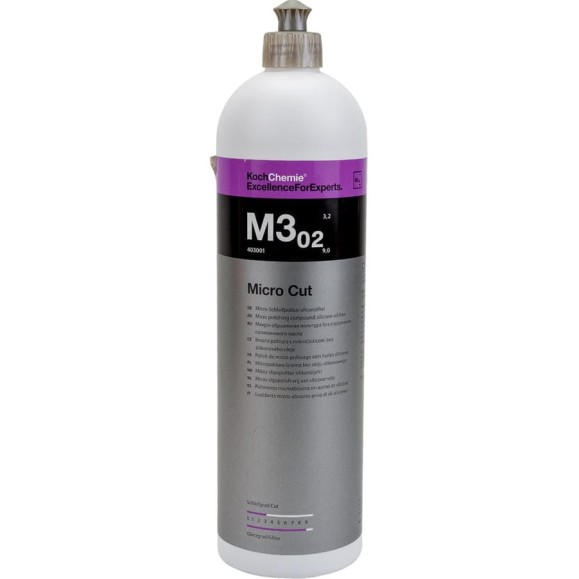 Финишная паста микрошлифовальная Micro Cut M3.02 403001 1 л Koch Chemie 019419 952 Финишная паста микрошлифовальная Micro Cut M3.02 403001 1 л Koch Chemie 019419 952