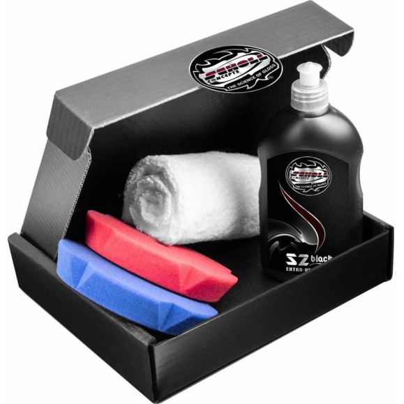 Абразивная паста LIMITED S2 BLACK + 2 круга NINJA + полиров. салфетка SCHOLL Concepts 6103020