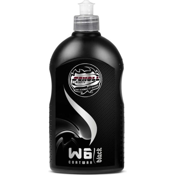 Черный воск длительного защитного действия SCHOLL Concepts W6 BLACK 500 мл 10630