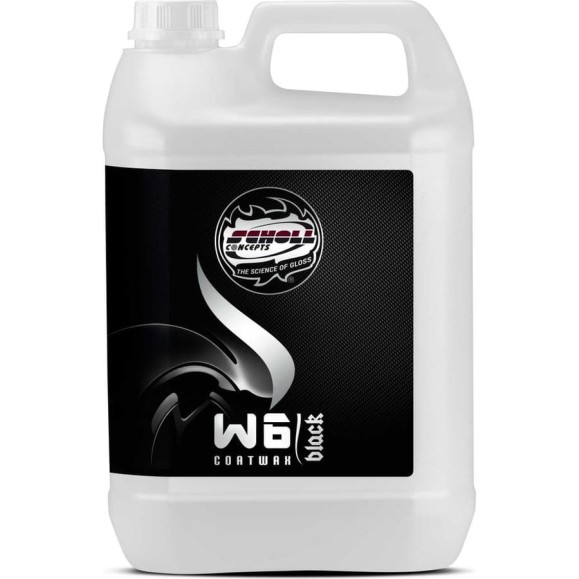 Черный воск длительного защитного действия SCHOLL Concepts W6 BLACK 5 л 10635