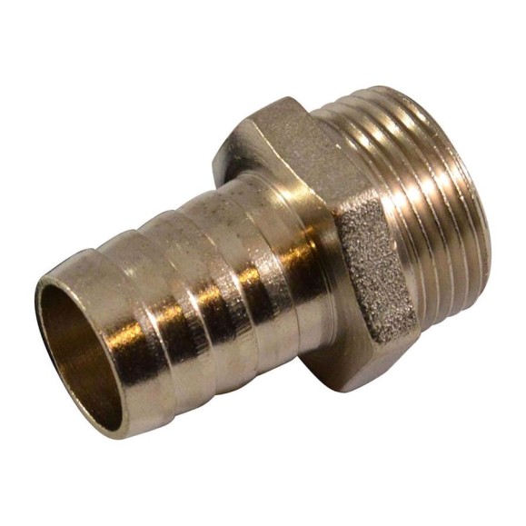 Штуцер для шланга 1/2"M – елочка 18 мм нTIM 771092 Штуцер для шланга 1/2"M – елочка 18 мм нTIM 771092