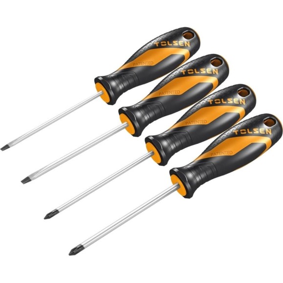 Набор отверток TOLSEN GRIPro 4 предмета 20179 Набор отверток TOLSEN GRIPro 4 предмета 20179