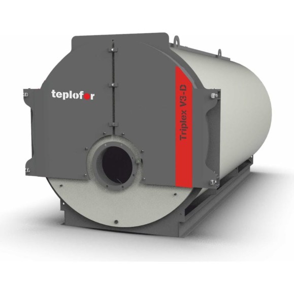 Трехходовой водогрейный котел Teplofor Triplex V3-D 11000 (11000 кВт, давление 6 бар) 8880133 Трехходовой водогрейный котел Teplofor Triplex V3-D 11000 (11000 кВт, давление 6 бар) 8880133