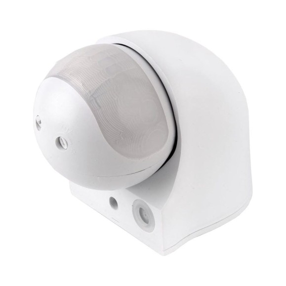 Датчик движения инфракрасный настенный General Lighting Systems радиус 12 м 1200Вт min - 10 сек. max - 12 мин белый 475801 Датчик движения инфракрасный настенный General Lighting Systems радиус 12 м 1200Вт min - 10 сек. max - 12 мин белый 475801