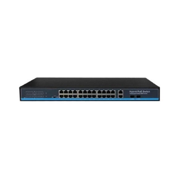 Коммутатор Giraffe 24PoE 2UpLink 10/100/1000Мб 1SFP GF-AC2422PoE gf0470 Коммутатор Giraffe 24PoE 2UpLink 10/100/1000Мб 1SFP GF-AC2422PoE gf0470