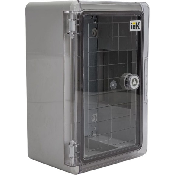 Корпус IEK ЩМПп пластиковый, 300х200х130мм, прозрачная дверь, УХЛ1, IP65 MKP92-N-302013-65 Корпус IEK ЩМПп пластиковый, 300х200х130мм, прозрачная дверь, УХЛ1, IP65 MKP92-N-302013-65