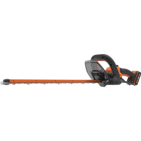 Аккумуляторный кусторез WORX 20В, 56см, 2Ач х1 и ЗУ WG264E Аккумуляторный кусторез WORX 20В, 56см, 2Ач х1 и ЗУ WG264E