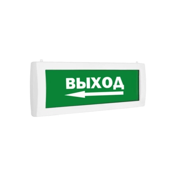 Световое табло Элтех-Сервис М-12 Выход стрелка влево (зелен. фон) 00000000280