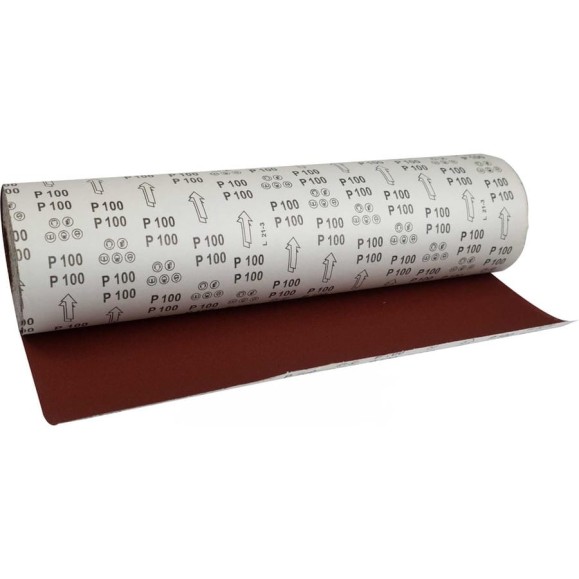 Наждачная бумага P100/H12 рулон 0.75x30 м SAMGRUPP SAMC-044100000 Наждачная бумага P100/H12 рулон 0.75x30 м SAMGRUPP SAMC-044100000