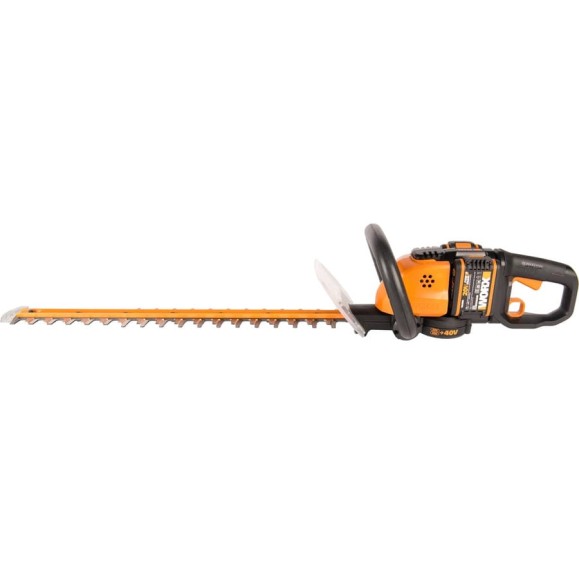 Аккумуляторный кусторез WORX WG284E.1, 40В, 66 см, 2 АКБ 2Ач, Зу 2x1А WG284E.1 Аккумуляторный кусторез WORX WG284E.1, 40В, 66 см, 2 АКБ 2Ач, Зу 2x1А WG284E.1