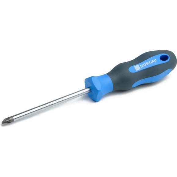 Крестовая отвертка NORGAU Pozidriv N161-PZ2X100 062150220 Крестовая отвертка NORGAU Pozidriv N161-PZ2X100 062150220