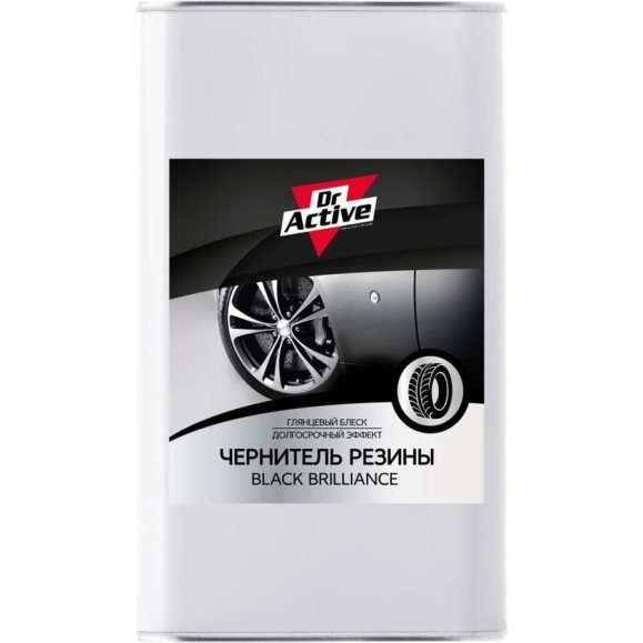 Средство для очистки и полировки шин Sintec Dr. Active Black Brilliance, чернитель резины, 1 л 801740 Средство для очистки и полировки шин Sintec Dr. Active Black Brilliance, чернитель резины, 1 л 801740