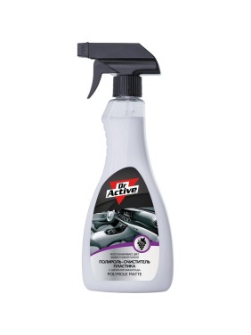 Полироль-очиститель пластика Sintec Dr. Active Polyrole Matte матовый блеск, виноград 0,5 л 802450