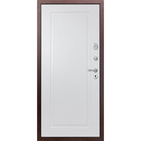 Дверь DIVA 510 2050x860 мм, правая, Титан - Н10 Белый софт УТ-00081023