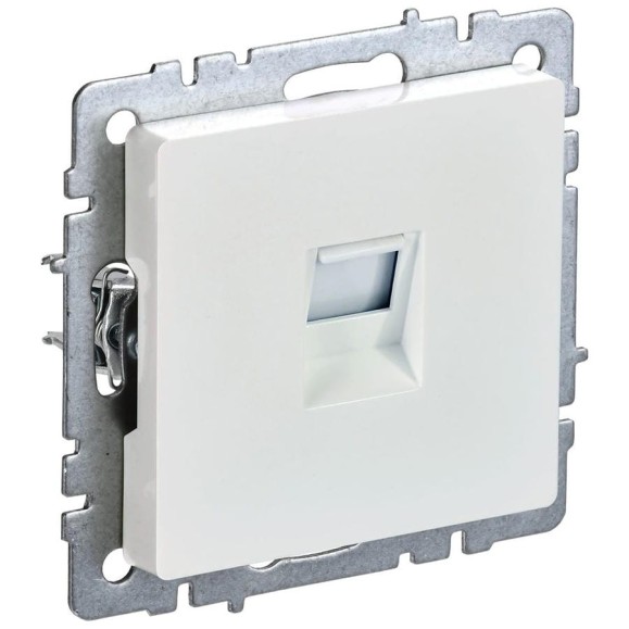 Компьютерная розетка rj45 IEK Brite кат.6 рк11-брж жемч. BR-K10-2-K36 Компьютерная розетка rj45 IEK Brite кат.6 рк11-брж жемч. BR-K10-2-K36