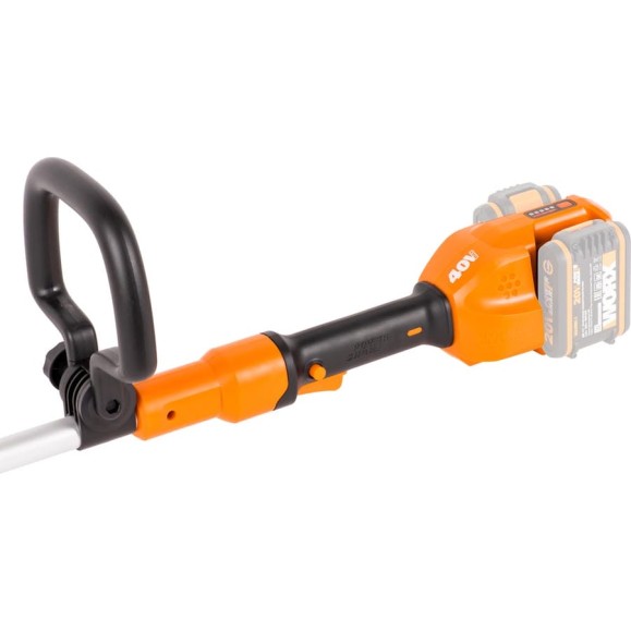 Аккумуляторный триммер WORX 40В, 33см, без АКБ и ЗУ WG183E.9 Аккумуляторный триммер WORX 40В, 33см, без АКБ и ЗУ WG183E.9