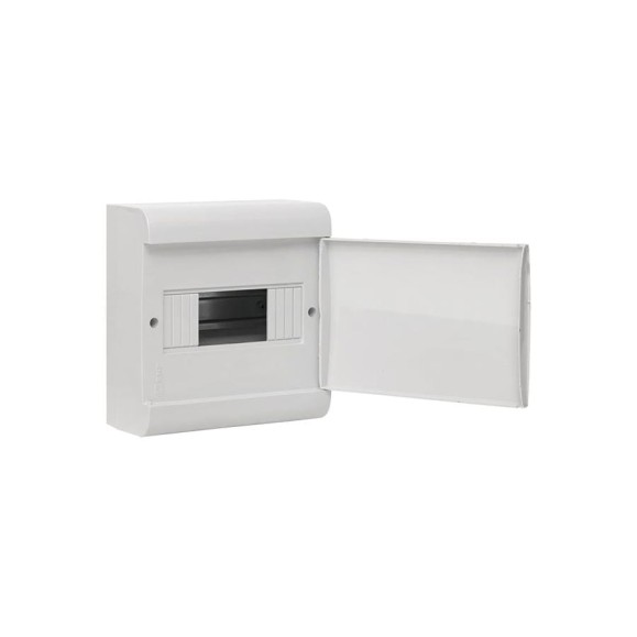 Распределительный щит EKF ЩРН-П-8 белая дверца IP41 Basic pb-n-8w-bas Распределительный щит EKF ЩРН-П-8 белая дверца IP41 Basic pb-n-8w-bas