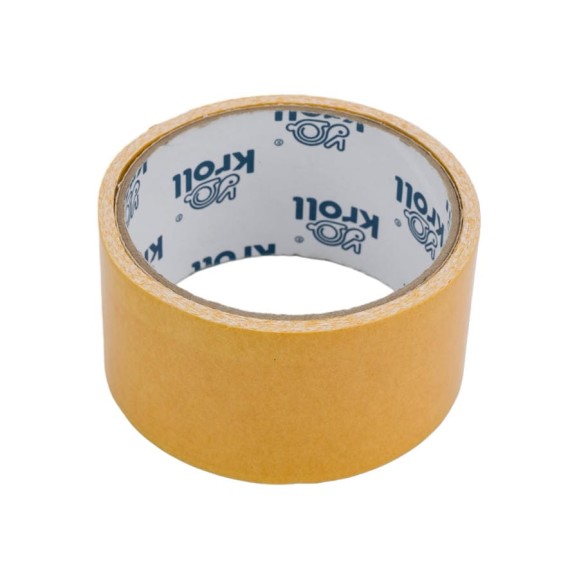 Клейкая лента двусторонняя ткань PVC 48x5 KROLL 4607190400915 Клейкая лента двусторонняя ткань PVC 48x5 KROLL 4607190400915