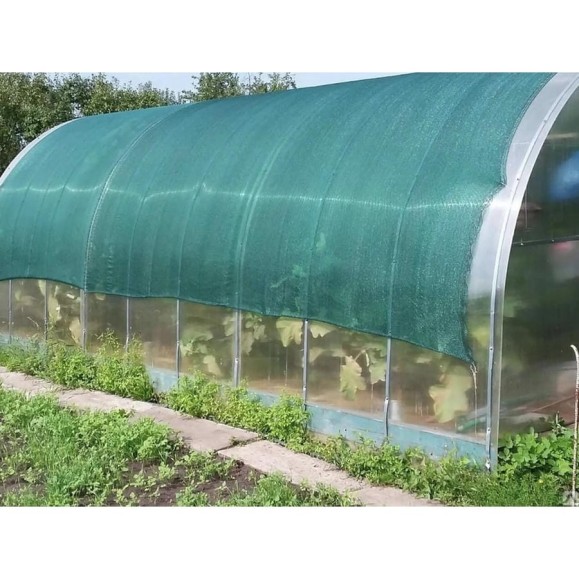 Сетка затеняющая 4x100 м, 35 г/м², степень затемнения 35% ЧЗМ 3443 Сетка затеняющая 4x100 м, 35 г/м², степень затемнения 35% ЧЗМ 3443