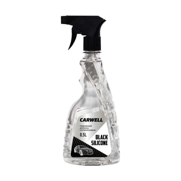 Чернение резины Carwell силиконовое BLACK SILICON 0,5 л С-253 Чернение резины Carwell силиконовое BLACK SILICON 0,5 л С-253