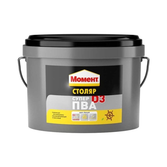 Супер клей ПВА МОМЕНТ Столяр D3 2 кг Б0023064 740804 Супер клей ПВА МОМЕНТ Столяр D3 2 кг Б0023064 740804