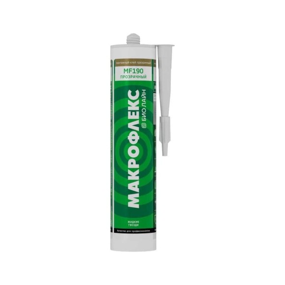 Ультрасильный клей MAKROFLEX 1876913 MF190 BIO прозрачный, 280 г 2670487 Ультрасильный клей MAKROFLEX 1876913 MF190 BIO прозрачный, 280 г 2670487