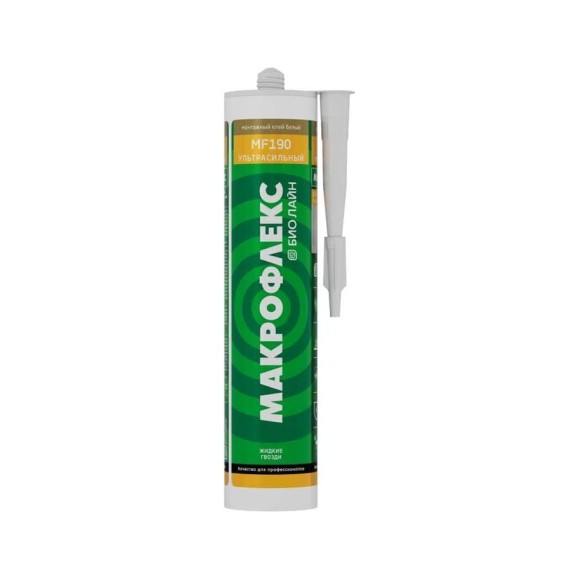 Ультрасильный клей Makroflex 1744686 MF190 BIO, 400 г 2679658 Ультрасильный клей Makroflex 1744686 MF190 BIO, 400 г 2679658