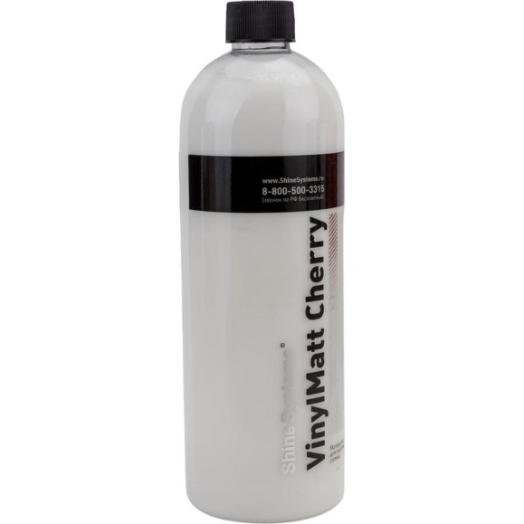Матовый полироль для пластика салона Shine Systems VinylMatt Cherry, 750 мл SS917 Матовый полироль для пластика салона Shine Systems VinylMatt Cherry, 750 мл SS917