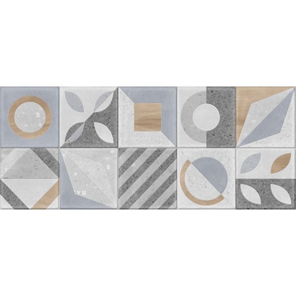 Настенная плитка Gracia Ceramica Supreme multi многоцветный 03, 25x60 см, 1.2 кв.м, 8 шт. СК000036406