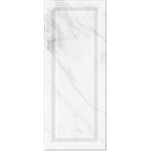 Настенная плитка Gracia Ceramica Scarlett white белый 02, 25x60 см, 1.2 кв.м, 8 шт. СК000036398
