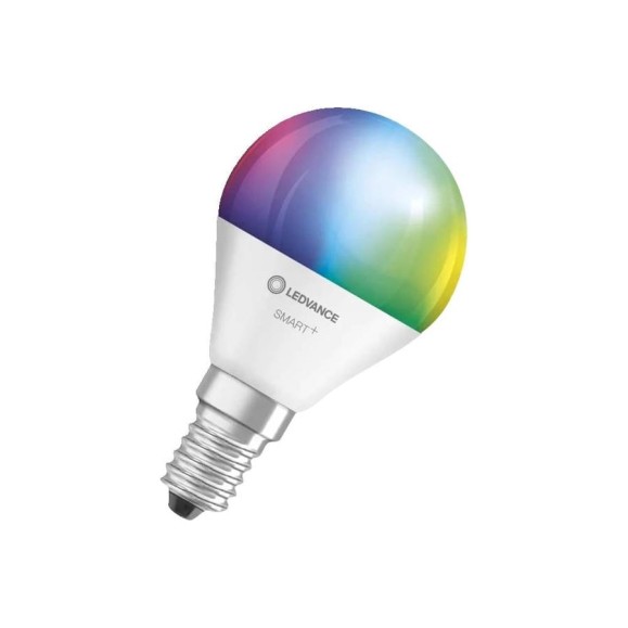 Умная светодиодная лампа LEDVANCE SMART+ WiFi Mini Bulb RGBW 40 5W/2700-6500K E14x3 4058075485990 Умная светодиодная лампа LEDVANCE SMART+ WiFi Mini Bulb RGBW 40 5W/2700-6500K E14x3 4058075485990