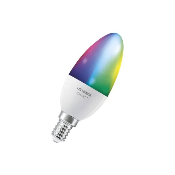 Умная светодиодная лампа LEDVANCE SMART+ WiFi Candle Multicolour 40 5W/2700 6500K E14 4058075485570 Умная светодиодная лампа LEDVANCE SMART+ WiFi Candle Multicolour 40 5W/2700 6500K E14 4058075485570