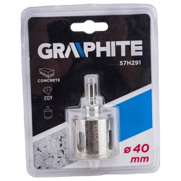 Сверло по керамической плитке 40 мм GRAPHITE 57H291