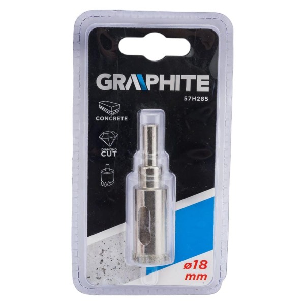 Сверло по керамической плитке 18 мм GRAPHITE 57H285