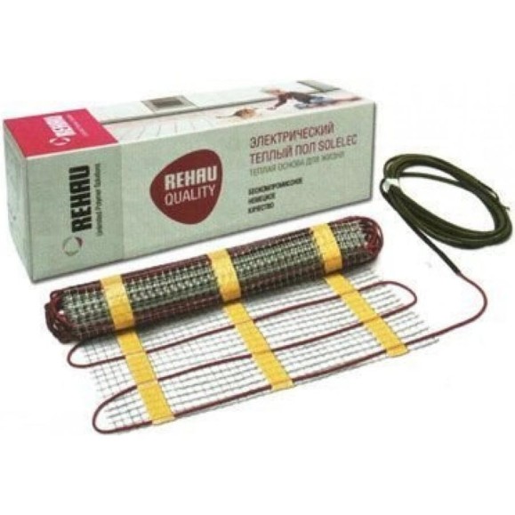 Двухжильный мат Rehau SOLELEC 150 Вт/м2, 0.5x3 м, 1.5 м2 13219001555 Двухжильный мат Rehau SOLELEC 150 Вт/м2, 0.5x3 м, 1.5 м2 13219001555