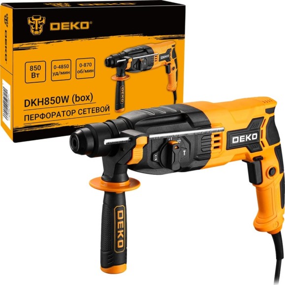 Перфоратор DEKO DKH850W, 850 Вт 063-4116 Перфоратор DEKO DKH850W, 850 Вт 063-4116