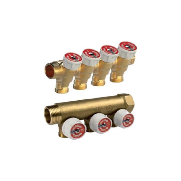 Модульный коллектор Giacomini 3/4x16/4, с отсекающим клапаном нов.арт.R585CY064 R585CY024 Модульный коллектор Giacomini 3/4x16/4, с отсекающим клапаном нов.арт.R585CY064 R585CY024