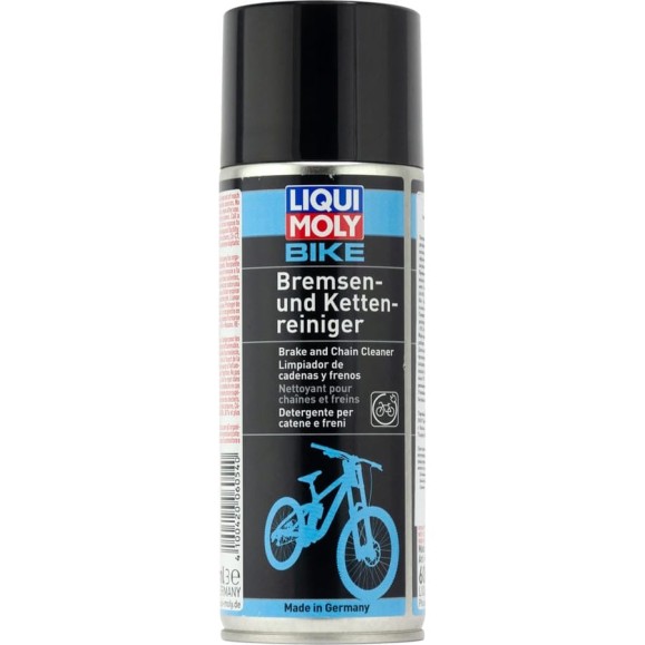Очиститель тормозов и цепей велосипеда LIQUI MOLY Bike Bremsen- und Kettenreiniger 0.4 л 21777 Очиститель тормозов и цепей велосипеда LIQUI MOLY Bike Bremsen- und Kettenreiniger 0.4 л 21777