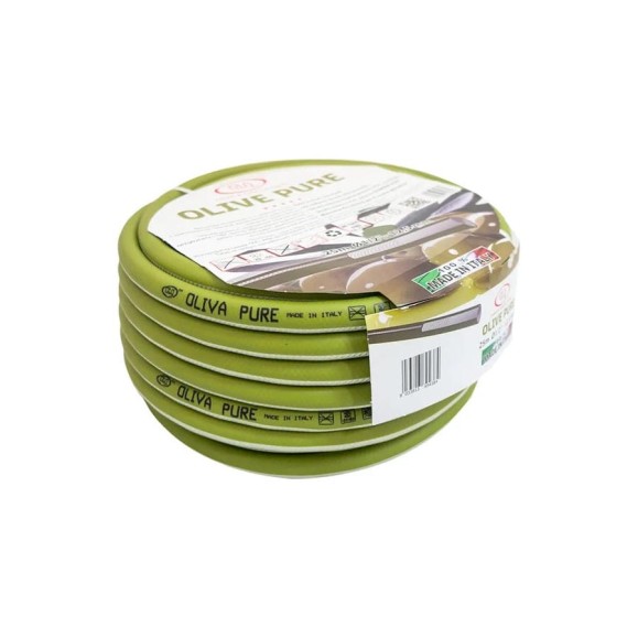 Армированный 3-х слойный шланг с покрытием из мягкой резины GLQ OLIVE PURE .OP 1/2" 15m Армированный 3-х слойный шланг с покрытием из мягкой резины GLQ OLIVE PURE .OP 1/2" 15m