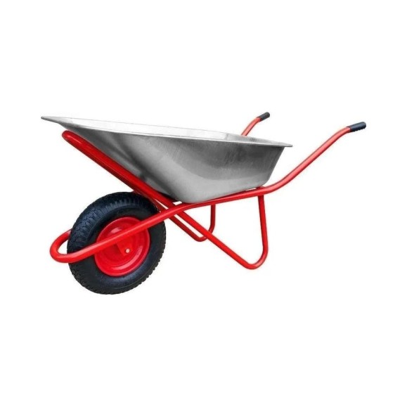 Строительная тачка ТЕХПРОМ WB5009М1-118 1-колесо, 200 кг, красная WB5009М1-118 ТЕХПРОМ Строительная тачка ТЕХПРОМ WB5009М1-118 1-колесо, 200 кг, красная WB5009М1-118 ТЕХПРОМ
