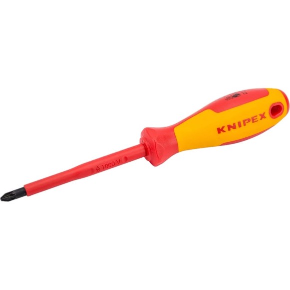 Крестообразная отвертка Knipex ПОЗИ 1000 V KN-982502 Крестообразная отвертка Knipex ПОЗИ 1000 V KN-982502